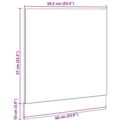 Pannello Lavastoviglie “Lyon” Antico 60x1,5x67 cm - homemem39