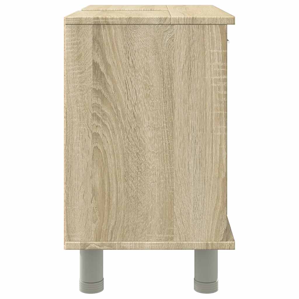 Mobile da Bagno Rovere Sonoma 60x32x53,5cm in Legno Multistrato | homemem39