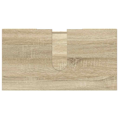 Mobile da Bagno Rovere Sonoma 60x32x53,5cm in Legno Multistrato | homemem39