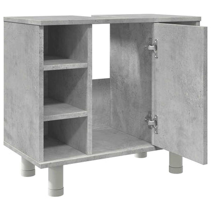 Mobile da Bagno Grigio Cemento 60x32x53,5 cm Legno Multistrato | homemem39