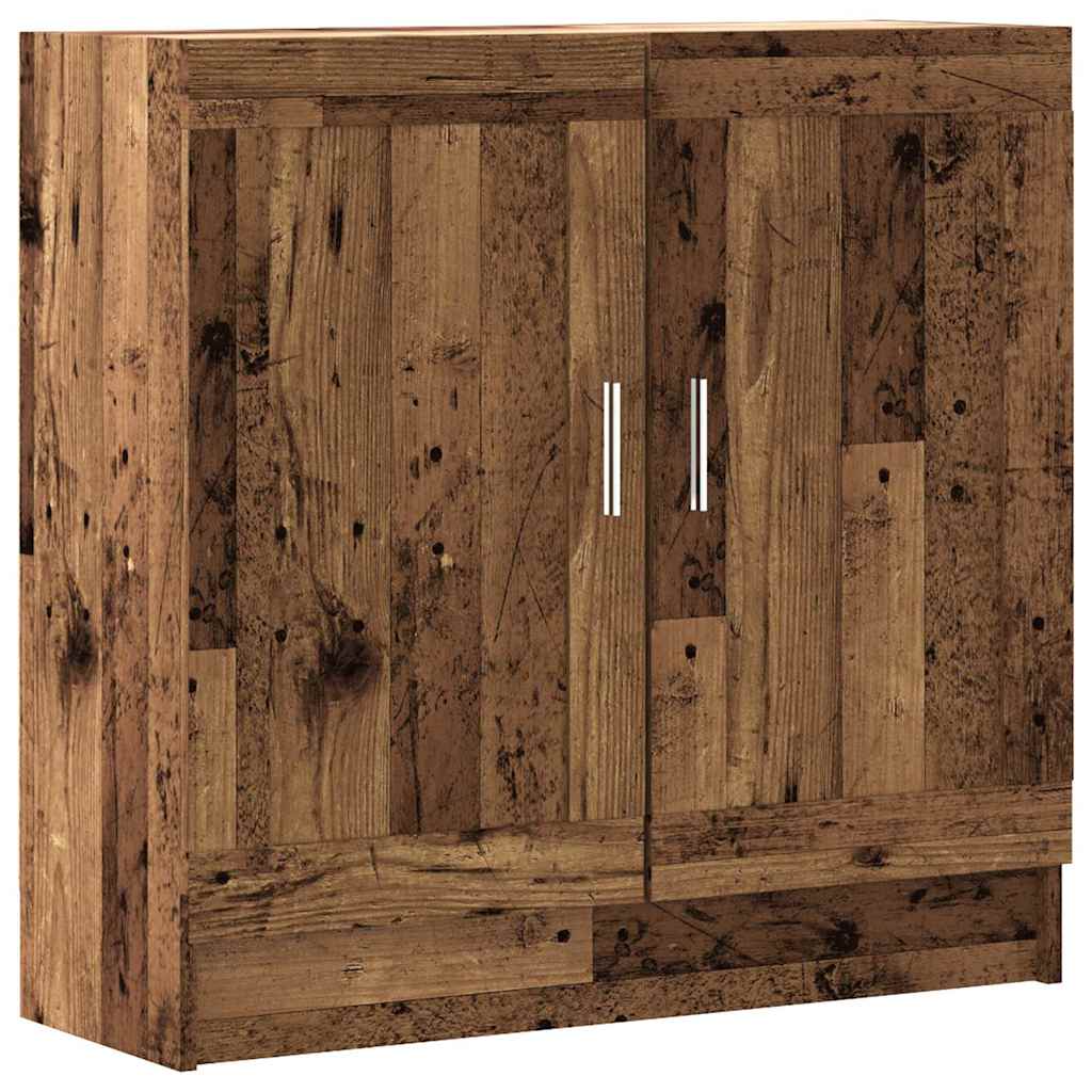 Libreria Legno Antico 82,5x30,5x80 cm in Truciolato | homemem39