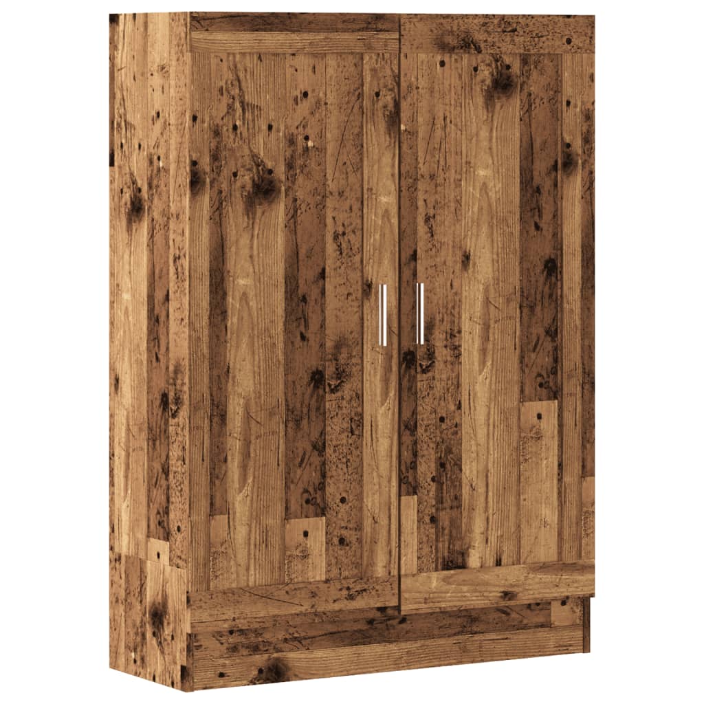 Libreria Legno Antico 82,5x30,5x115 cm in Truciolato | homemem39