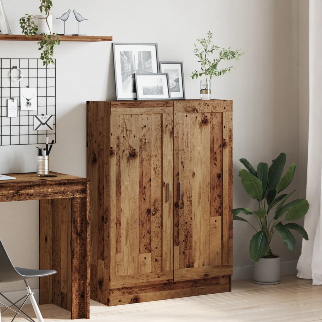 Libreria Legno Antico 82,5x30,5x115 cm in Truciolato | homemem39