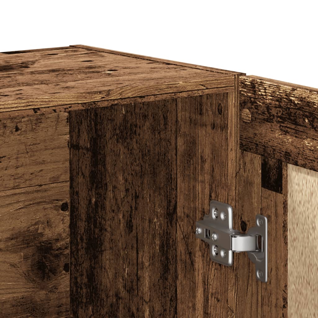 Libreria Legno Antico 82,5x30,5x115 cm in Truciolato | homemem39