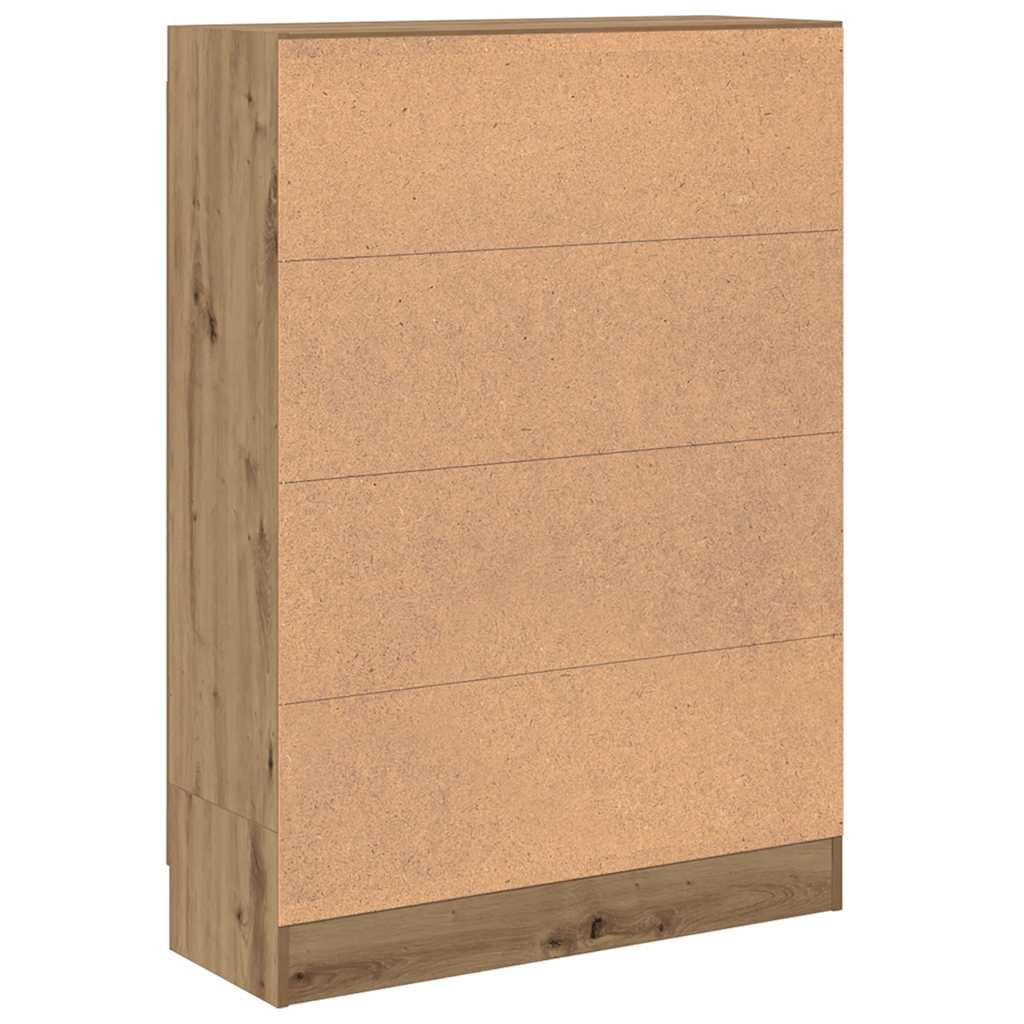 Libreria Rovere Artigianale 82,5x30,5x115 cm in Truciolato | homemem39