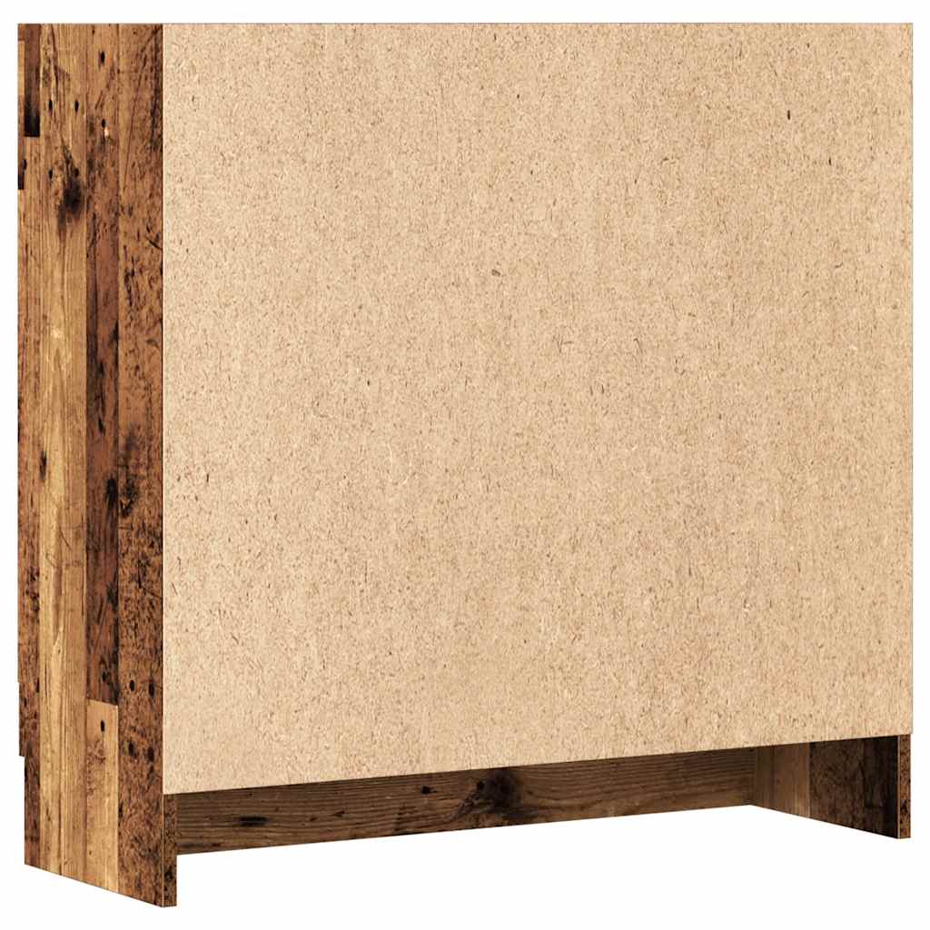 Libreria Legno Antico 82,5x30,5x80 cm in Truciolato | homemem39