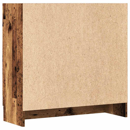 Libreria Legno Antico 82,5x30,5x80 cm in Truciolato | homemem39