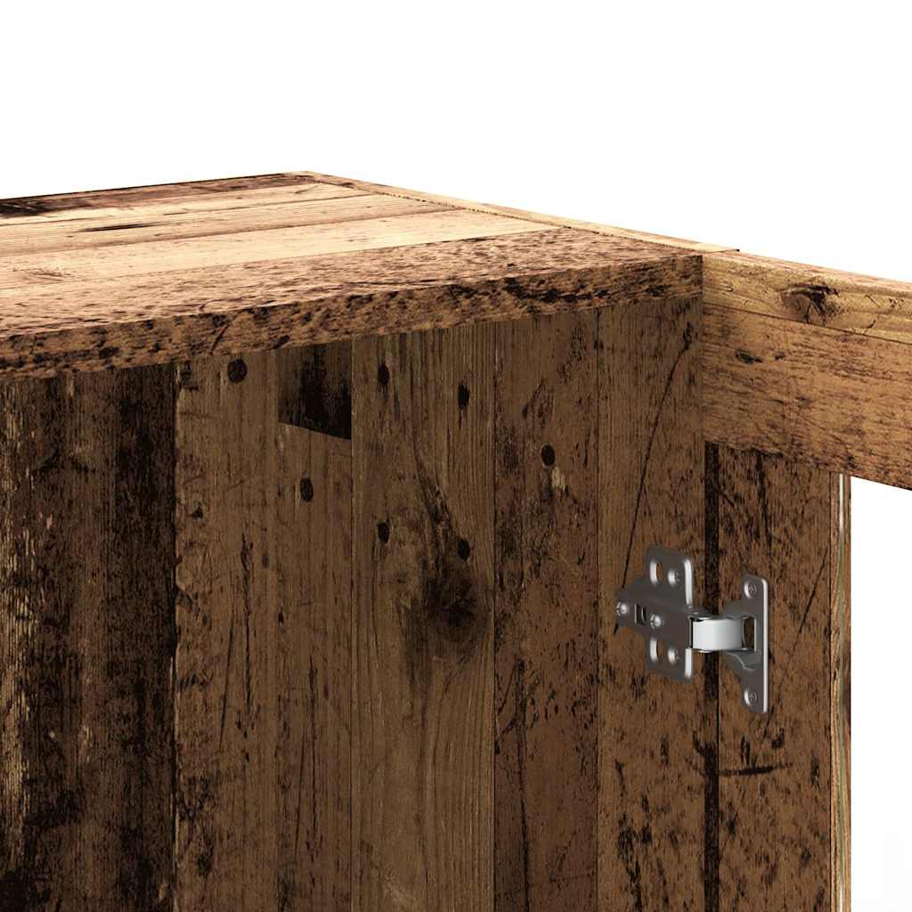 Libreria Legno Antico 82,5x30,5x80 cm in Truciolato | homemem39