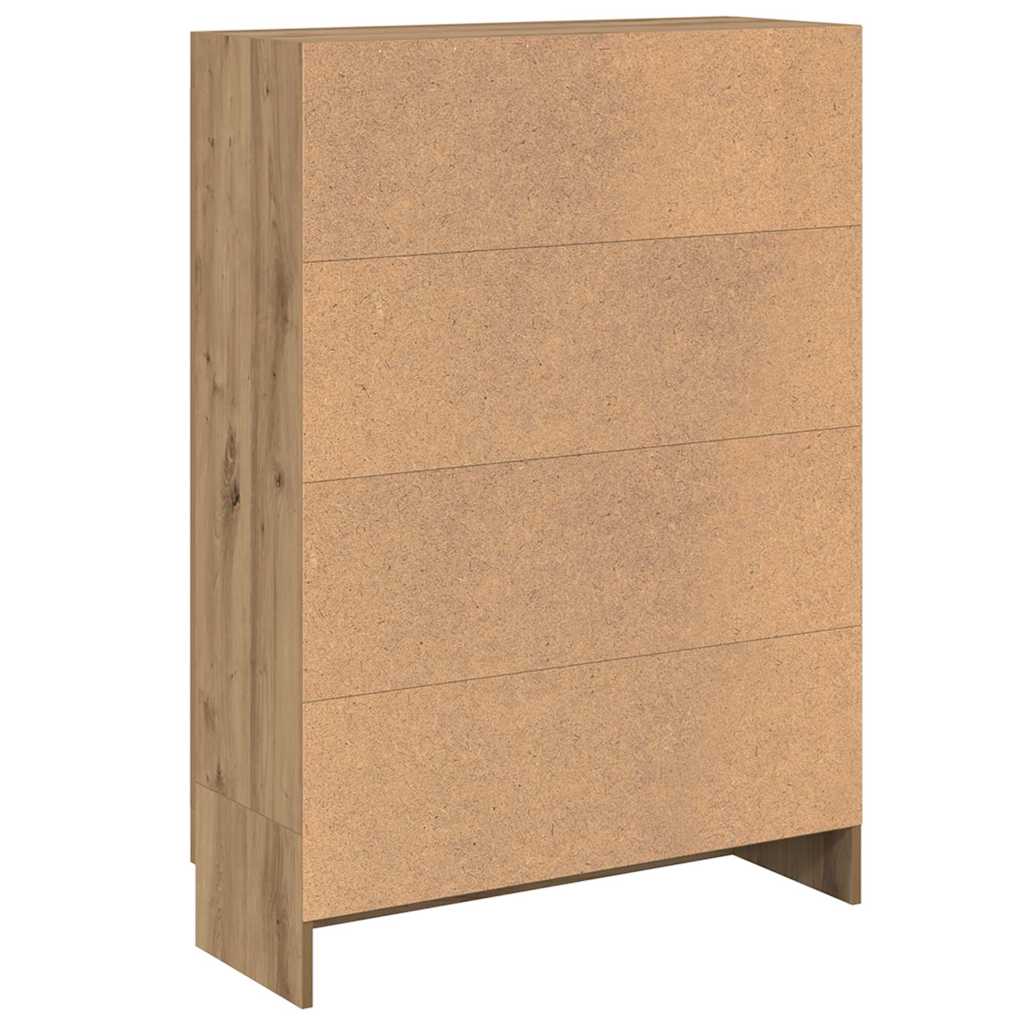 Libreria Rovere Artigianale 82,5x30,5x115 cm in Truciolato | homemem39