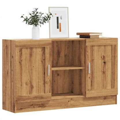Credenza Rovere Artigianale 120x30,5x70 cm in Truciolato - homemem39