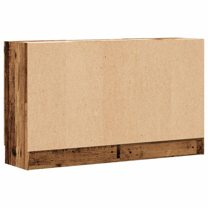 Credenza Legno Antico 120x30,5x70 cm in Truciolato - homemem39