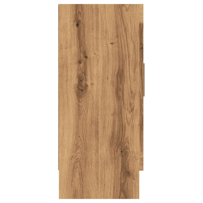 Credenza Rovere Artigianale 120x30,5x70 cm in Truciolato - homemem39