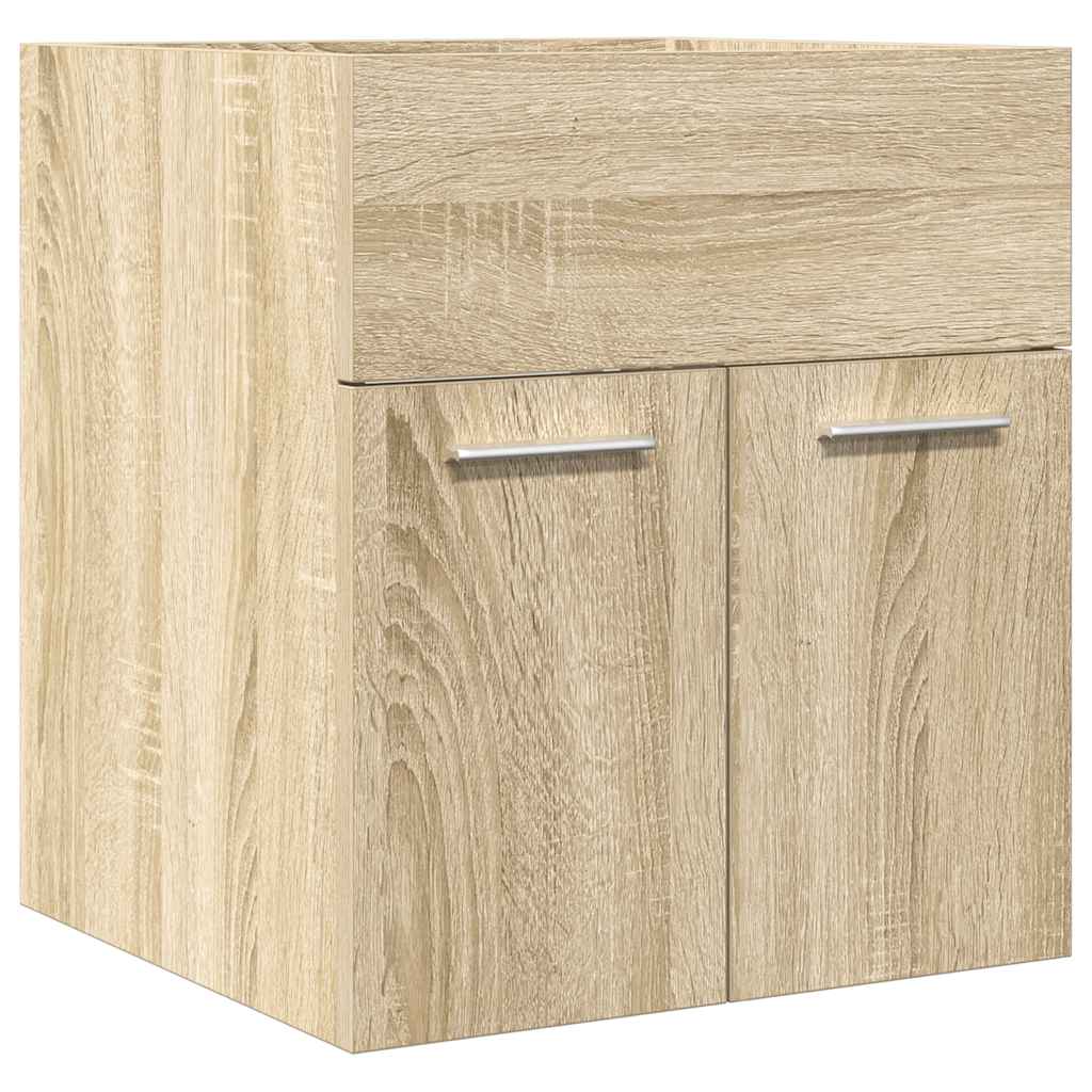 Mobile Lavabo Bagno Rovere Sonoma 41x38,5x46 cm in Truciolato | homemem39