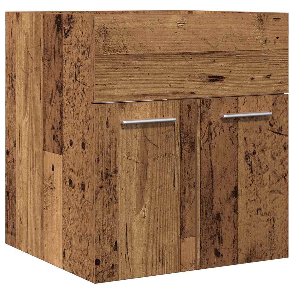 Mobile da Bagno Legno Antico 41x38,5x46 cm in Truciolato | homemem39