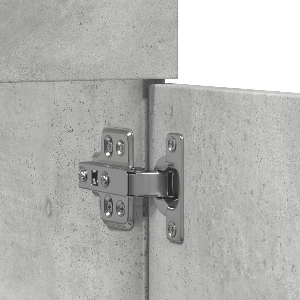 Mobile Sottolavabo Grigio Cemento 80x38,5x46 cm Multistrato | homemem39