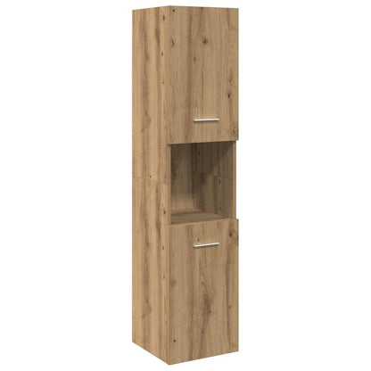 Mobile Pensile Bagno Rovere Artigianale 30x30x130cm Truciolato | homemem39