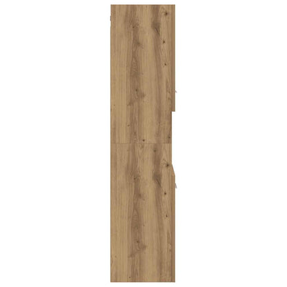 Mobile Pensile Bagno Rovere Artigianale 30x30x130cm Truciolato | homemem39