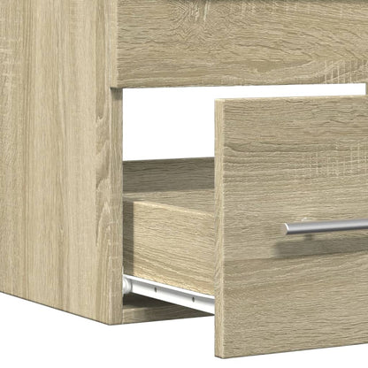 Mobile Lavabo Rovere Sonoma 60x38,5x48 cm in Legno Multistrato
