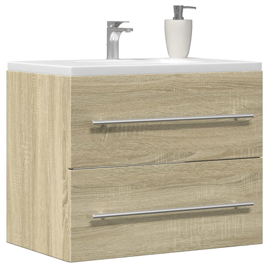 Mobile Lavabo Rovere Sonoma 60x38,5x48 cm in Legno Multistrato | homemem39