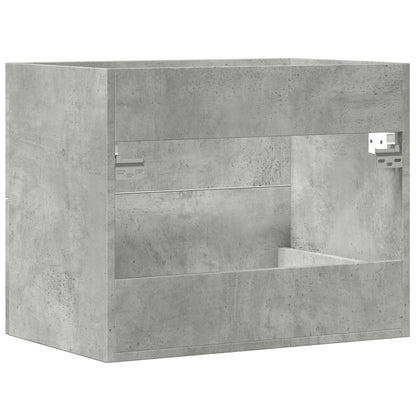 Mobile Lavabo Grigio Cemento 60x38,5x48 cm in Legno Multistrato | homemem39