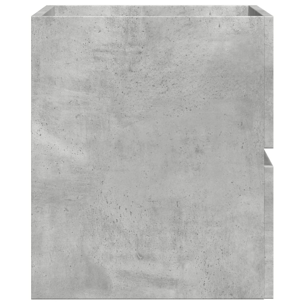 Armadietto da Bagno Grigio Cemento 60x38,5x45cm in Truciolato | homemem39