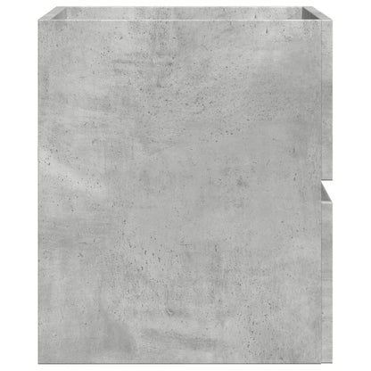 Armadietto da Bagno Grigio Cemento 60x38,5x45cm in Truciolato | homemem39