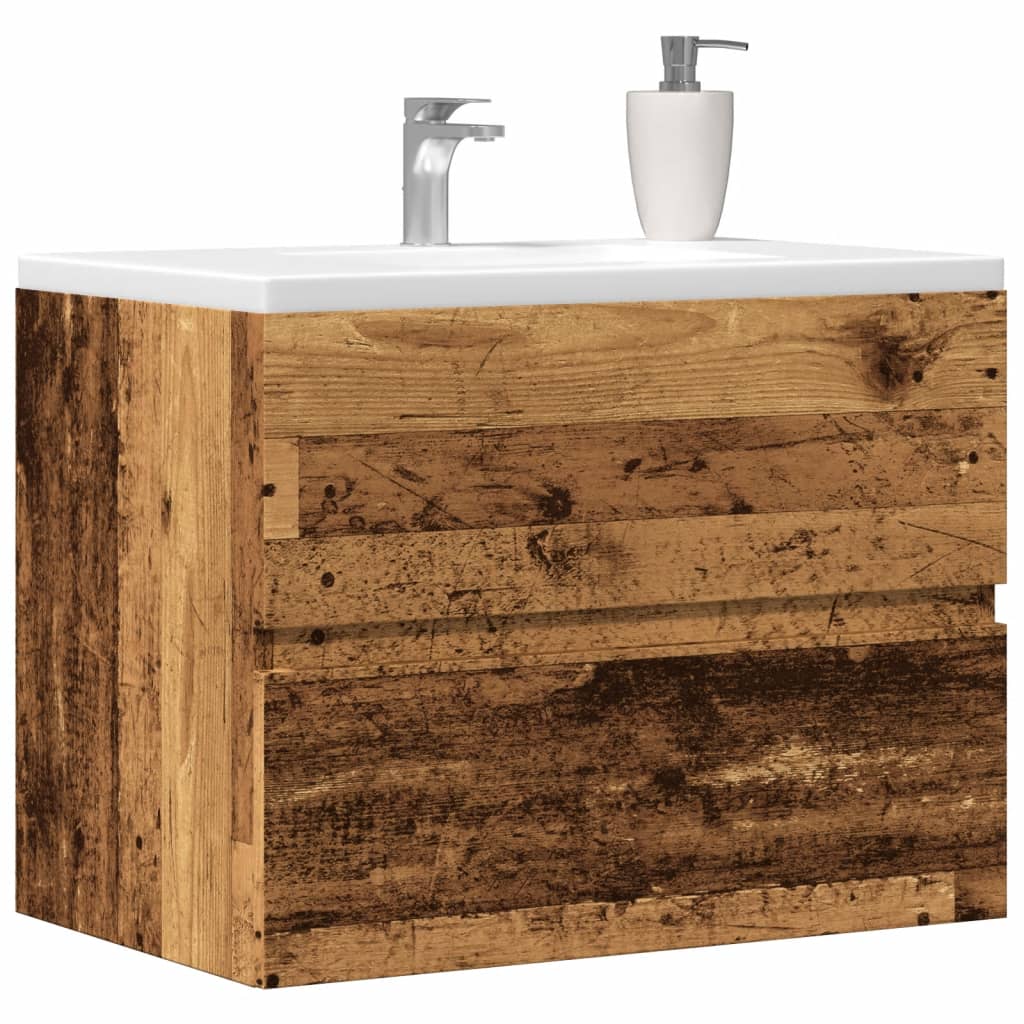 Mobile da Bagno Legno Antico 60x38,5x45 cm in Truciolato | homemem39