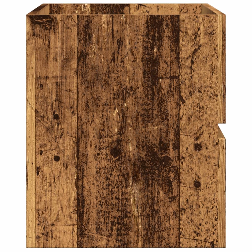 Mobile Lavabo Legno Antico 90x38,5x45 cm in Truciolato | homemem39