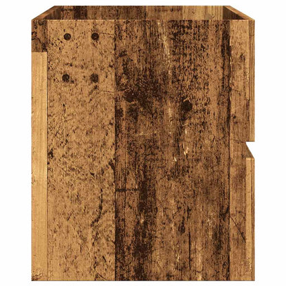 Mobile Lavabo Legno Antico 100x38,5x45 cm in Legno Multistrato | homemem39