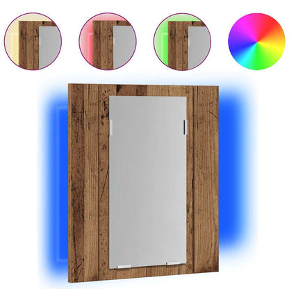 Mobile da Bagno Legno Antico 40x12x45cm in Legno Multistrato | homemem39