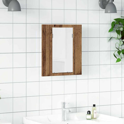 Mobile da Bagno Legno Antico 40x12x45cm in Legno Multistrato | homemem39