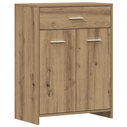 Armadietto Bagno Rovere 60x33x80 cm Legno tecnico | homemem39