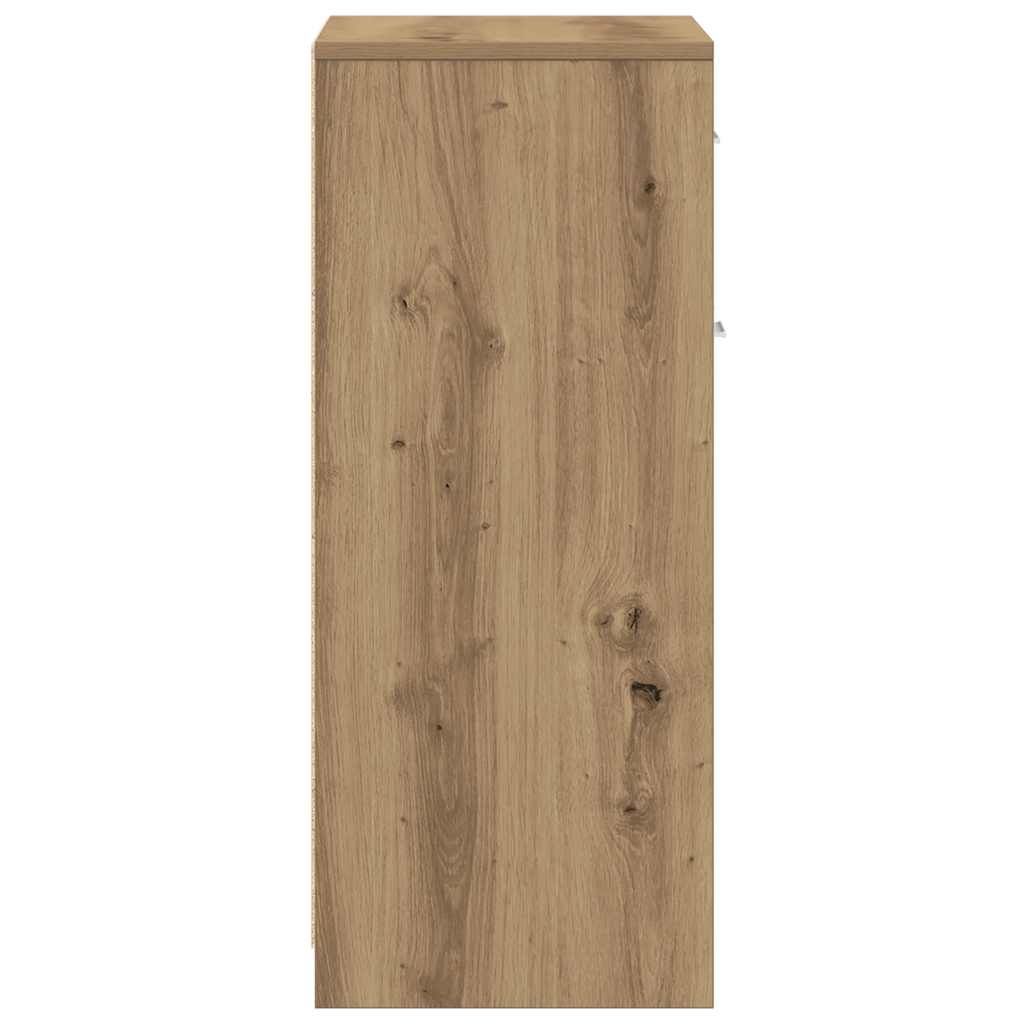 Armadietto Bagno Rovere 60x33x80 cm Legno tecnico | homemem39