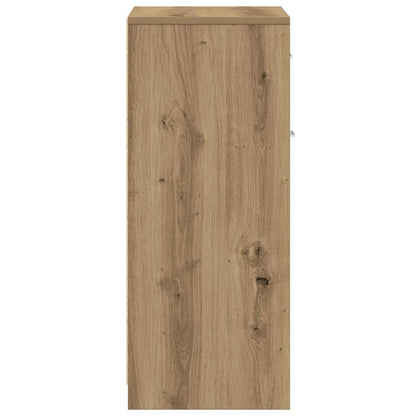 Armadietto Bagno Rovere 60x33x80 cm Legno tecnico | homemem39
