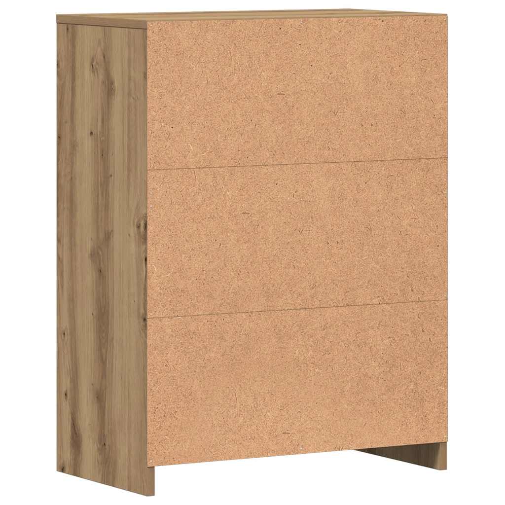 Armadietto Bagno Rovere 60x33x80 cm Legno tecnico | homemem39
