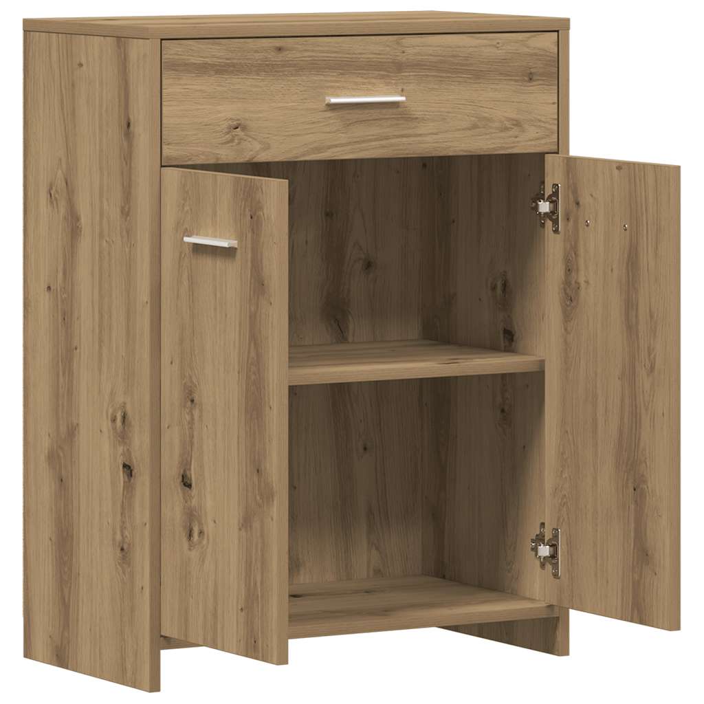 Armadietto Bagno Rovere 60x33x80 cm Legno tecnico | homemem39