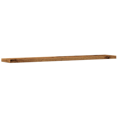 Ripiani Libreria 4 pz Legno Vecchio 60x10x1,5 cm in Truciolato - homemem39