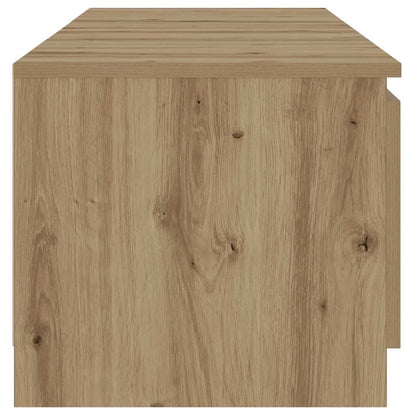 Mobile Porta TV con LED Artigianale 140x40x36 cm Multistrato - homemem39