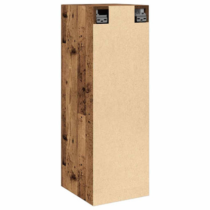 Mobile TV Legno Antico 30,5x30x90 cm in Legno Multistrato - homemem39