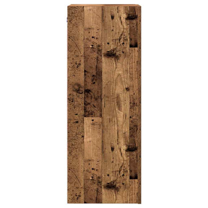 Mobili TV 2 pz Legno Antico 30,5x30x90 cm in Legno Multistrato | homemem39