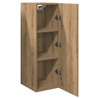 Mobili TV 2 pz Artigianale 30,5x30x90 cm Legno Multistrato