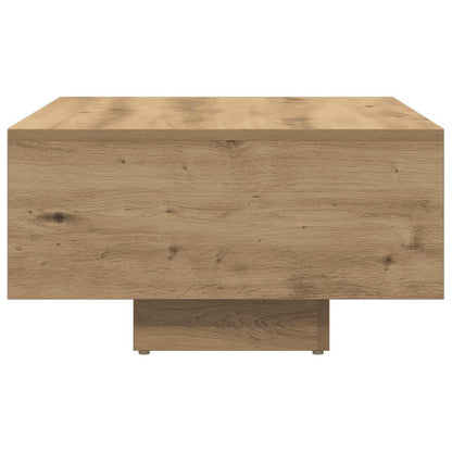 Tavolino Salotto Rovere Artigianale 85x55x31 cm in Truciolato | homemem39