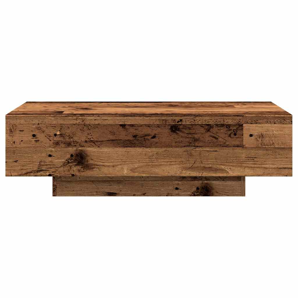 Tavolino Salotto Legno Antico 100x49,5x31 cm Legno Multistrato | homemem39