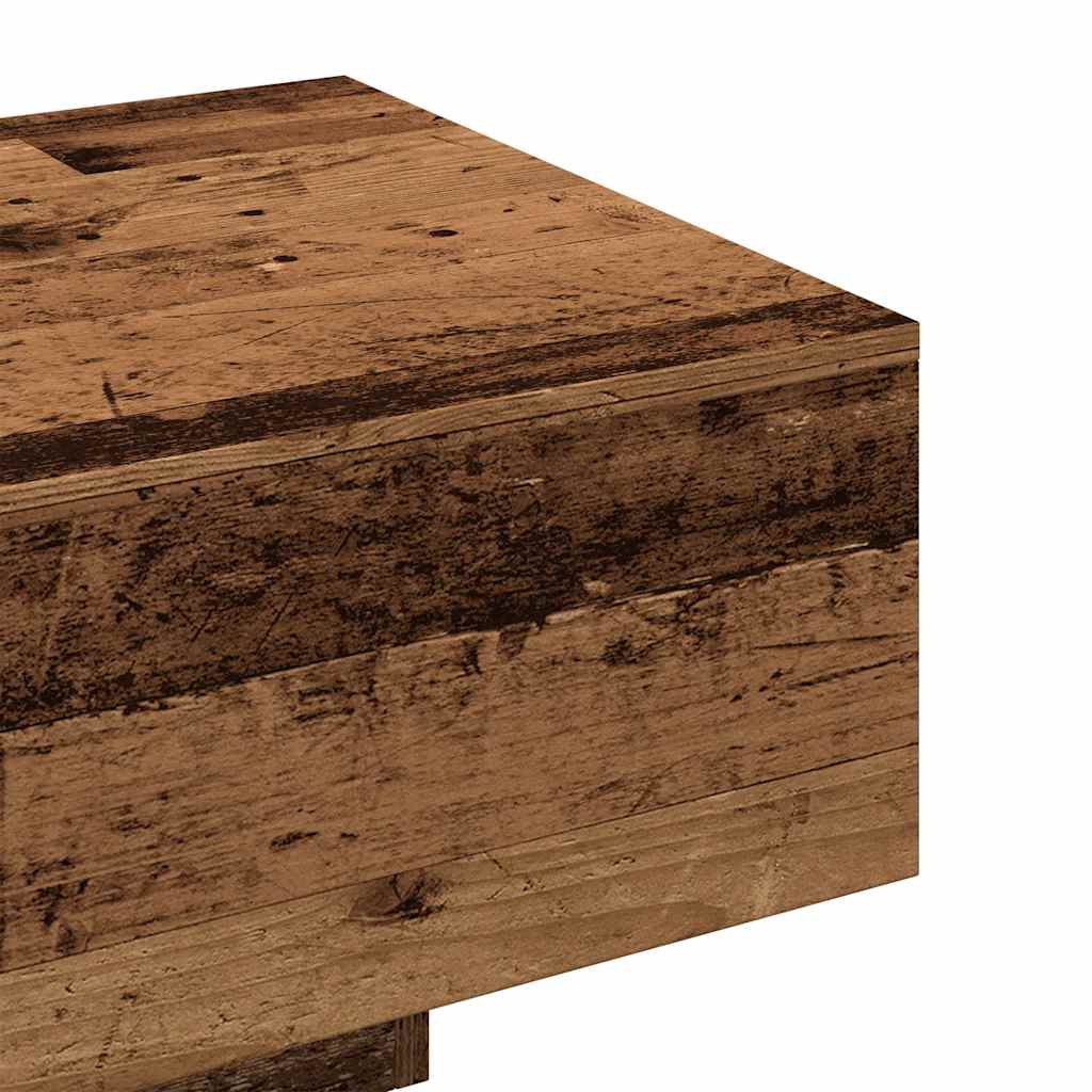 Tavolino Salotto Legno Antico 100x49,5x31 cm Legno Multistrato | homemem39
