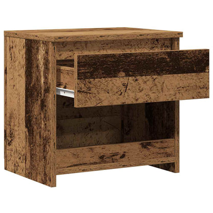 Comodini 2 pz Legno Antico 40x30x39 cm in Legno Multistrato - homemem39