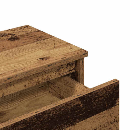 Comodini 2 pz Legno Antico 40x30x39 cm in Legno Multistrato - homemem39