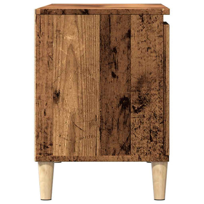 Mobile Porta TV Legno Antico 102x35x50 cm in Legno Multistrato - homemem39