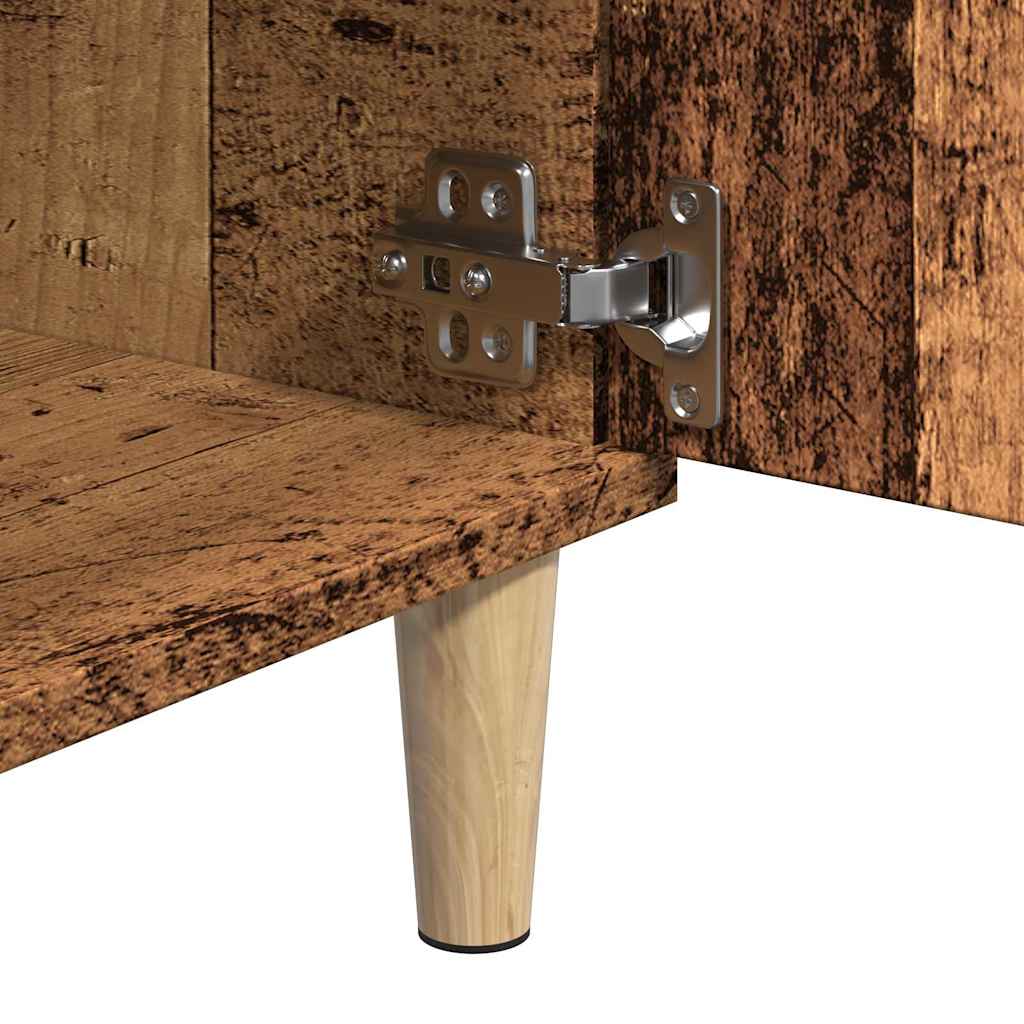 Mobile Porta TV Legno Antico 102x35x50 cm in Legno Multistrato - homemem39