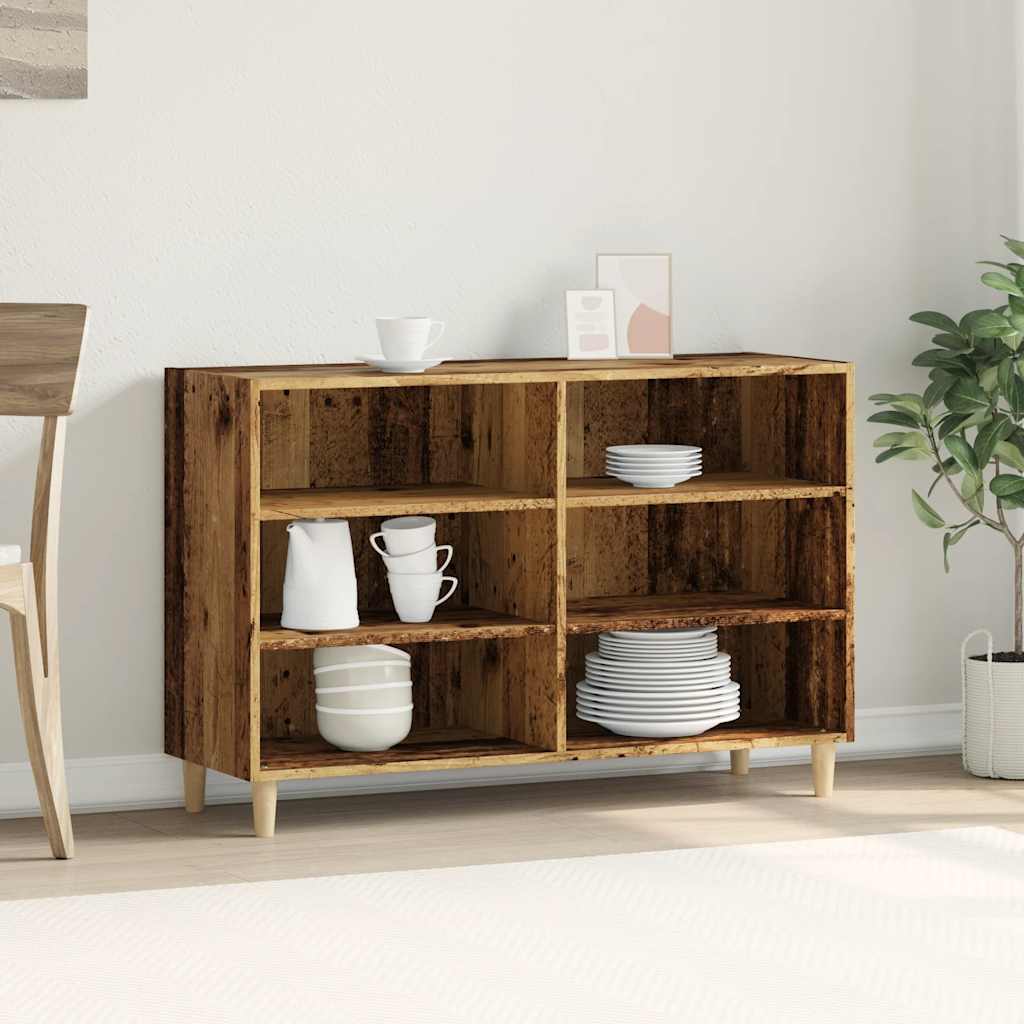 Credenza Legno Antico 103,5x35x70 cm in Truciolato | homemem39