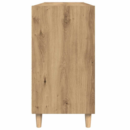 Credenza Rovere Artigianale 103,5x35x70 cm in Truciolato | homemem39